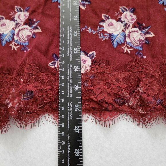 American Eagle Outfitters Brown Floral Short Dress Size Medium NWT - Picture 3 of 16